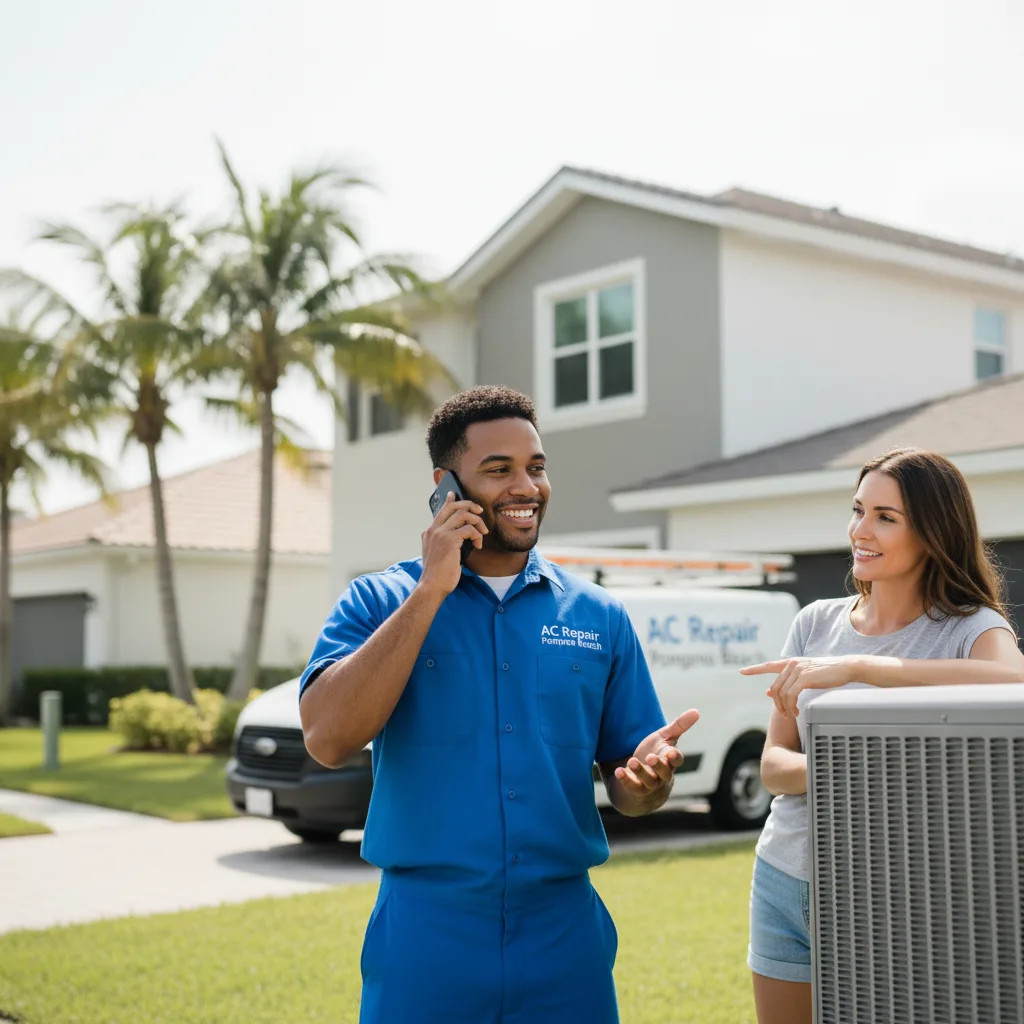 AC Repair Pompano Beach customer support in Zephyrhills